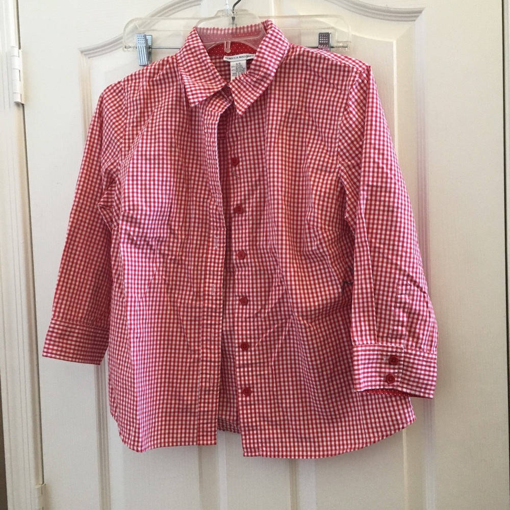 FINAL MARKDOWN Ladies Rebecca Malone blouse small